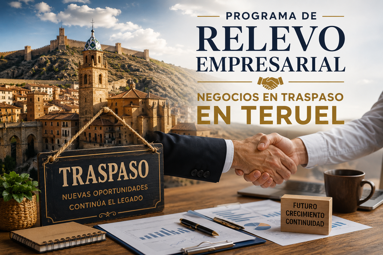 Relevo Empresarial en Teruel: Guía de Negocios en Traspaso